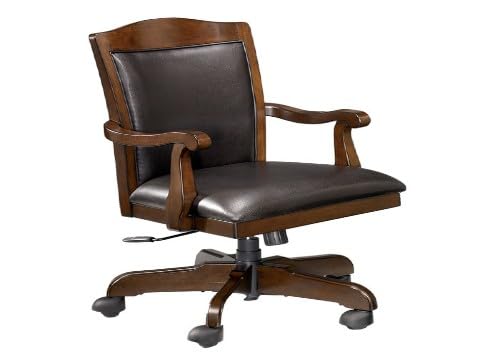 Wood with Leatherette Office Chair