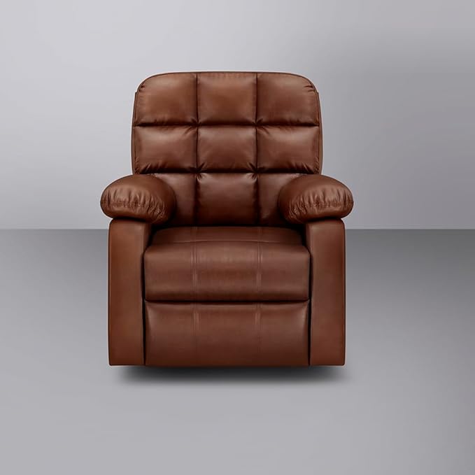 Leather Recliner Sofa
