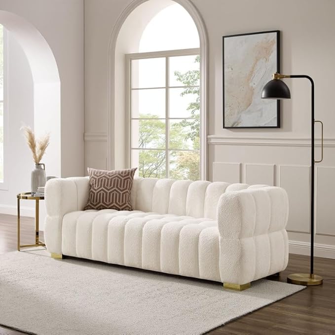 Tuxedo Leather Sofa