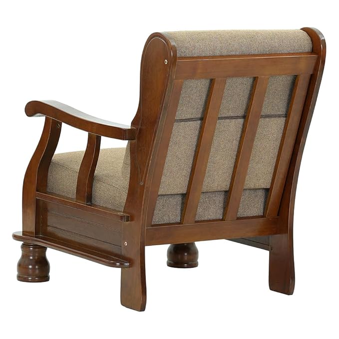 Wooden 1-Seater Sofa (Single Seater)