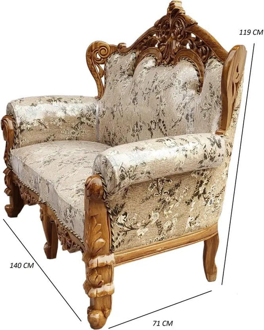 Carved Wooden Sofa