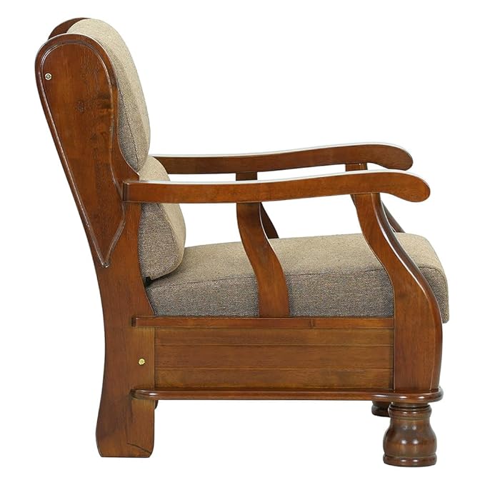 Wooden 1-Seater Sofa (Single Seater)