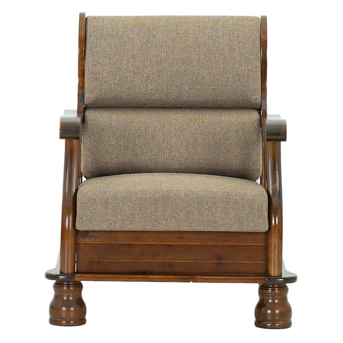 Wooden 1-Seater Sofa (Single Seater)
