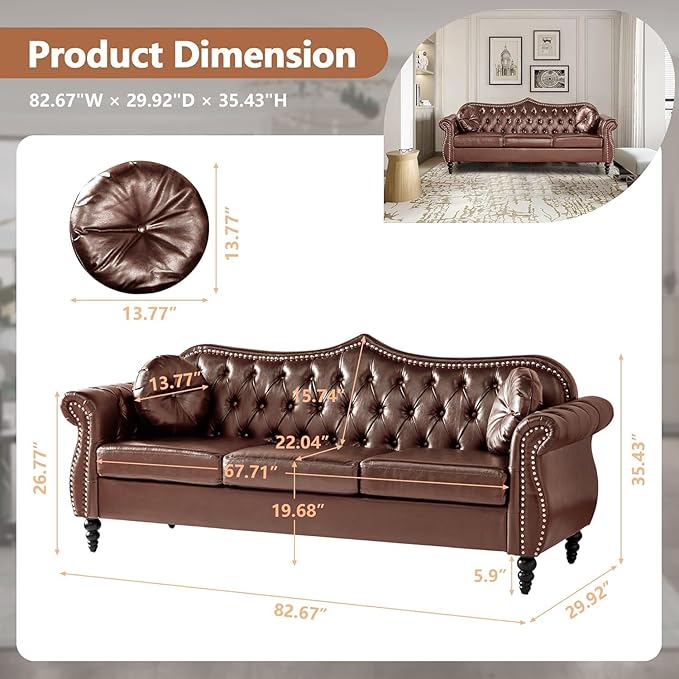 Vintage Leather Sofa
