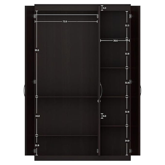 Engineered Wood 3 Door