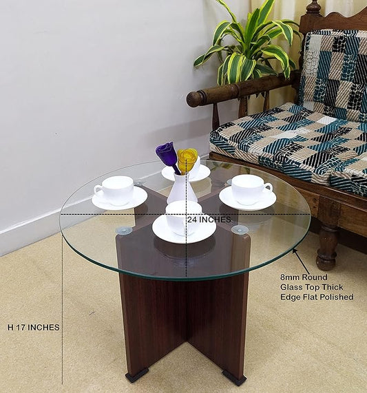 Glass Top Center Table