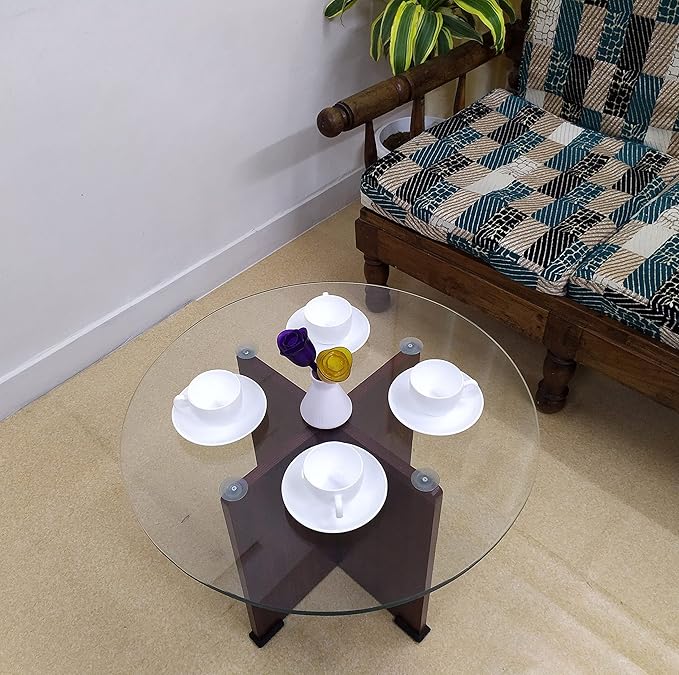 Glass Top Center Table