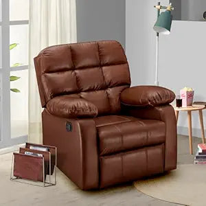 Leather Recliner Sofa