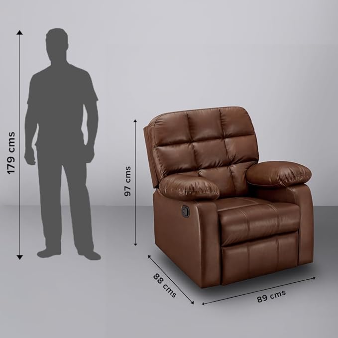 Leather Recliner Sofa