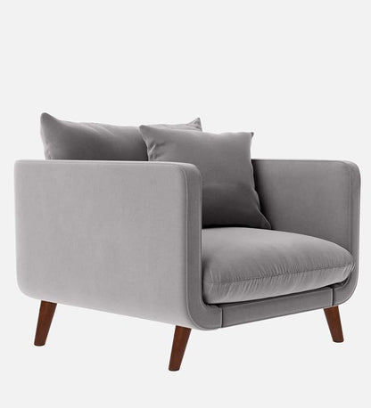 1-Seater Velvet Sofa / Velvet Armchair