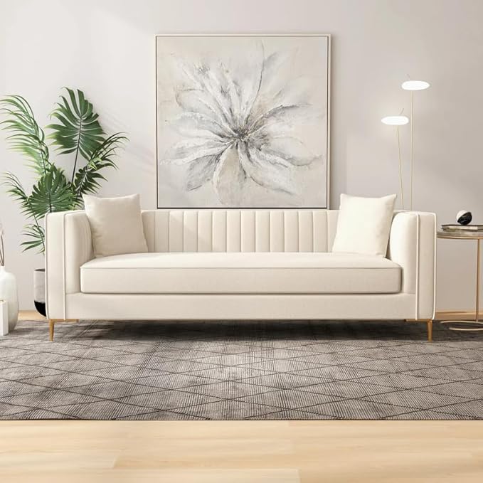 3-Seater Velvet Sofa