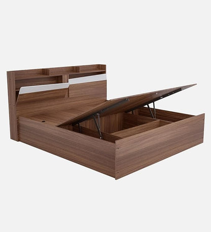Queen Size Hydraulic Bed | Engineered Wood