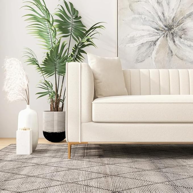 3-Seater Velvet Sofa