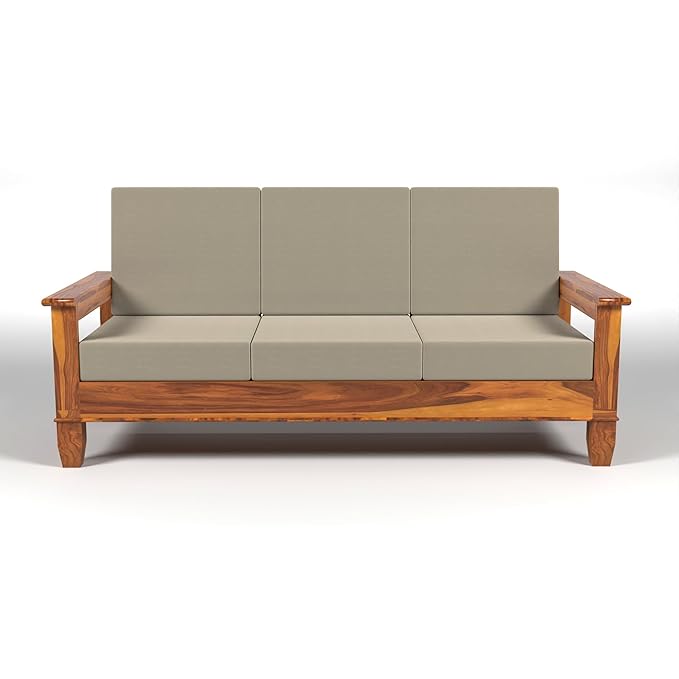 Wooden Sofa Set (3+1+1 / 3+2+1)