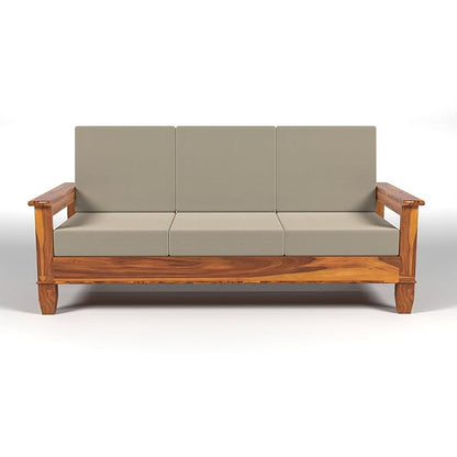 Wooden Sofa Set (3+1+1 / 3+2+1)
