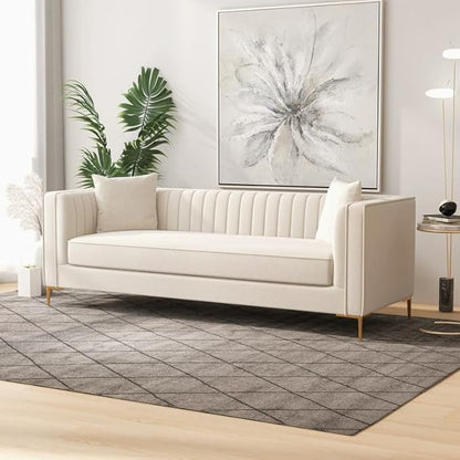 3-Seater Velvet Sofa