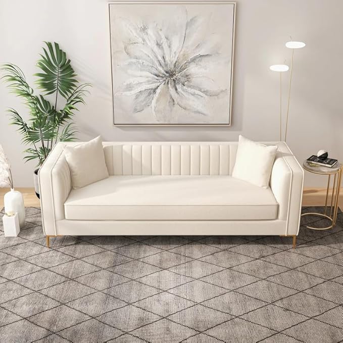 3-Seater Velvet Sofa