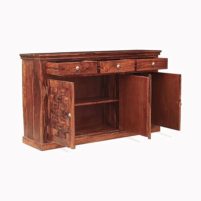 Wood Sideboard Storage Cabinet