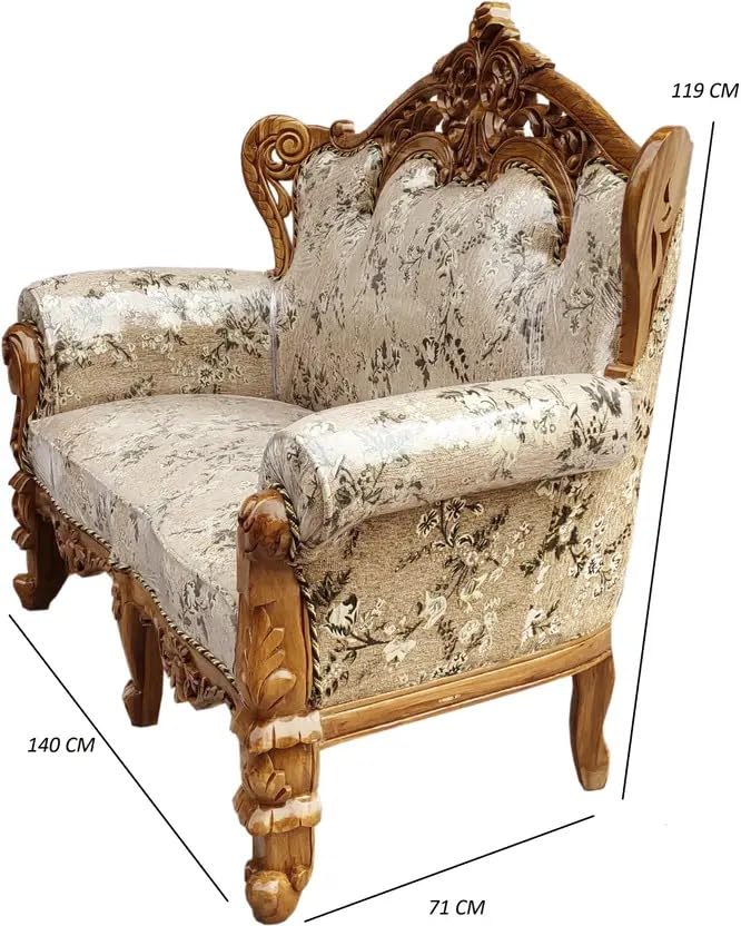 Carved Wooden Sofa