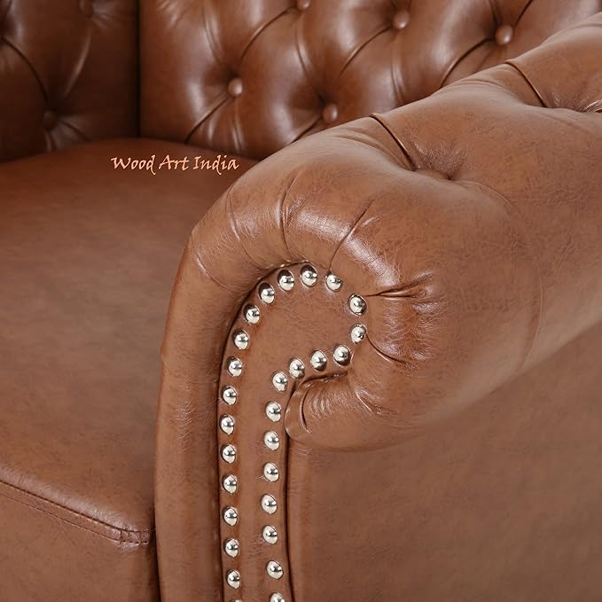 Chesterfield Leather Sofa