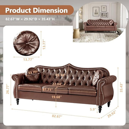 Vintage Leather Sofa